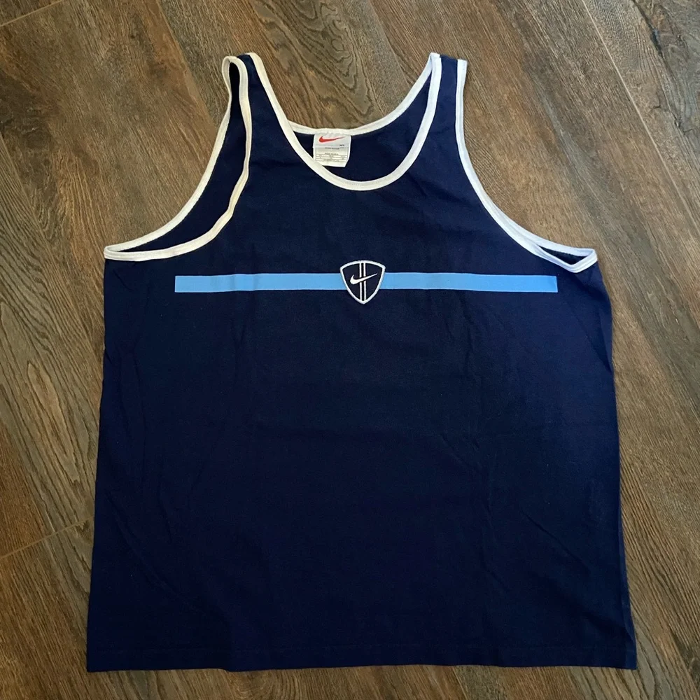 Nike navy blue tank top